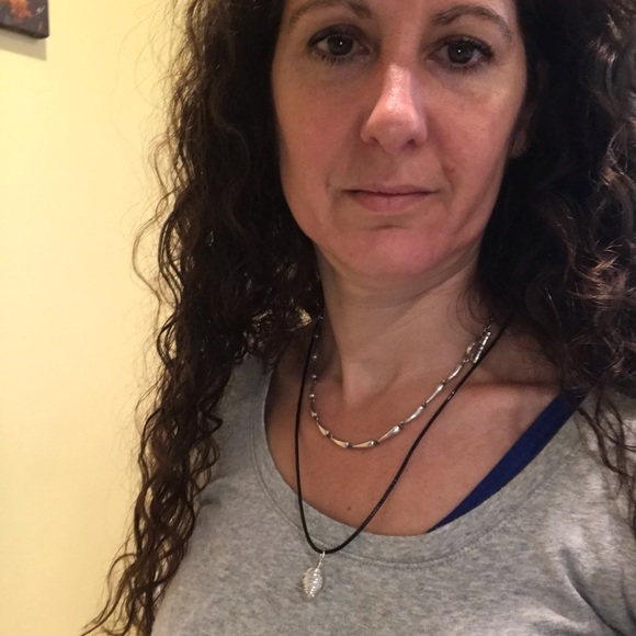 Handmade moonstone necklace silver wire wrapped - Picture 6 of 6